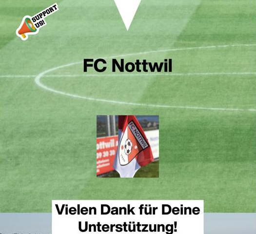 You are currently viewing Vereinsbons sammeln und den FC Nottwil unterstützen