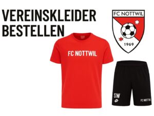 Mehr über den Artikel erfahren Bestellung Trainingskleider Kollektion FC Nottwil