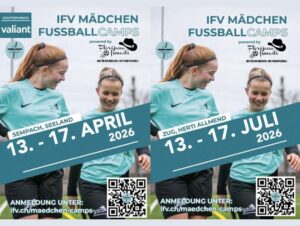 Mehr über den Artikel erfahren IFV Mädchen-Fussballcamps 2026